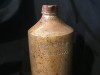 Sticla din ceramica inceput de sec XX Encres Pelleter / Bruxelles !