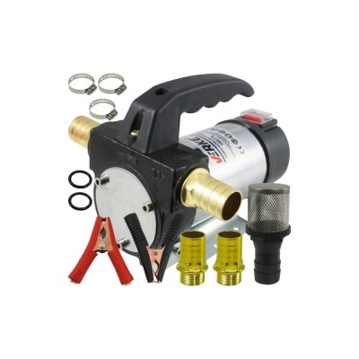 Pompa transfer combustibil 24V 160W 50l / min, Verke foto