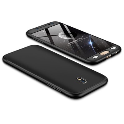 Husa Full Cover 360 GKK Samsung Galaxy J5 2017 J530, J5 Pro 2017 - Negru foto