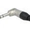 Mufă Jack 6,3mm Stereo 90&deg; Cablu