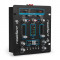 Resident DJ DJ-25, dj-mixer, pult de mixaj, amplificator, bluetooth, usb, negru/albastru