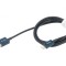 Cablu Apple Lightning - USB A 1m Albastru Textil