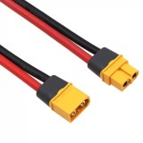 Conector XT60 mamă + tată cu cablu gros 12AWG 30 cm &ndash; mufă XT60H pentru baterii de mare capacitate