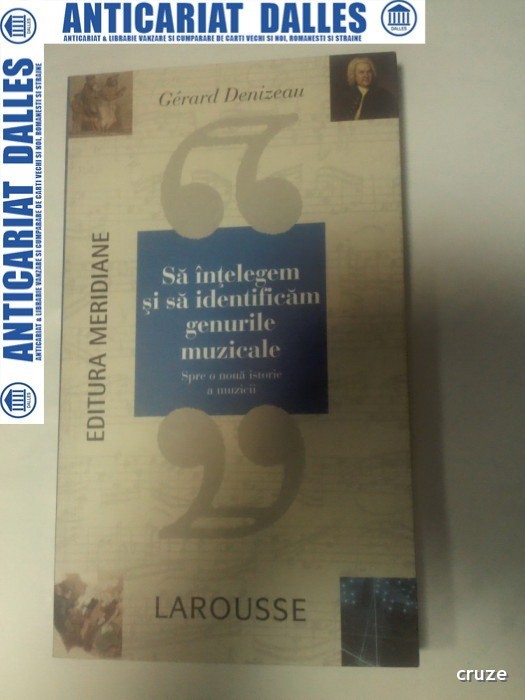 SA INTELEGEM SI SA IDENTIFICAM GENURILE MUZICALE - Gerald Denizeau
