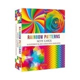 Cumpara ieftin RAINBOW PATTERNS NOTE CARDS.