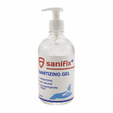 SANIFIX+ Gel dezinfectant pentru m&acirc;ini, cu dozator, 500 ml