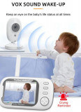 Baby monitor si camera audio-video wireless pentru supraveghere bebe, Perfect Medical
