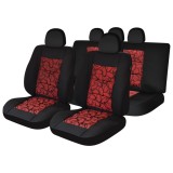 Cumpara ieftin Set huse universale Pemium Lux Umbrella pentru auto, culoare rosu si negru