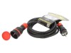 Prelungitor KEL 5m, 16A, Cablu 3x2.5mm&sup2;, Negru, Rezistent Interior/Exterior, 1 Priza