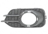 Grila bara Volkswagen Tiguan (5n2), 04.2011-05.2016, fata, Stanga, Track&amp;amp;Field, cu gauri pt. rama proiector; cu gaura proiector