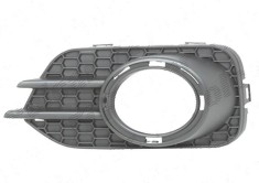 Grila bara Volkswagen Tiguan (5n2), 04.2011-05.2016, fata, Stanga, Track&amp;amp;Field, cu gauri pt. rama proiector; cu gaura proiector