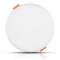 PANOU LED ROTUND AJUSTABIL 24W 6400K ALB RECE