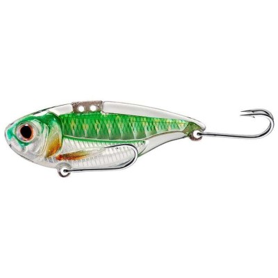 Cicada Live Target Sonic Shad Blade Bait, 5cm, 10g, Silver / Pumpkin foto