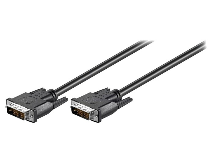 Cablu DVI-D 2m Negru