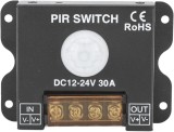 Senzor de miscare PIR pentru banda LED, DC 12V-24V, 30A, P130, CE Contact Electric