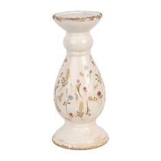 Sfesnic lumanare ceramica multicolora &Oslash; 14x32 cm