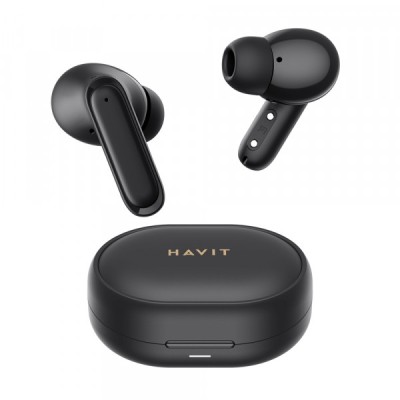 Handsfree Bluetooth HAVIT TW950, TWS, Negru foto