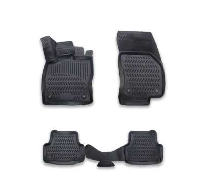 Covoare presuri cauciuc tip tavita PSN Seat Leon 3 2012-2020 foto