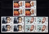 ✅RO 1997 LP 1428 &quot;Personalitati ale stiintei si culturii univ.&quot;, bloc de 4 , MNH, Organizatii internationale, Nestampilat