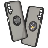 Husa Huawei Nova 5T Techsuit Glinth Cu Inel Suport Stand Magnetic - Negru