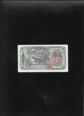 Coreea de Nord 5 won 1947 seria901666 unc foto