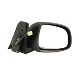 Oglinda exterioara Fiat Sedici (Fy/Gy), 03.2006-, Suzuki Sx4 (Ey/Gy), 05.2006-, Dreapta, Crom, electrica, carcasa neagra, Convex, BestAutoVest 717435, Rapid