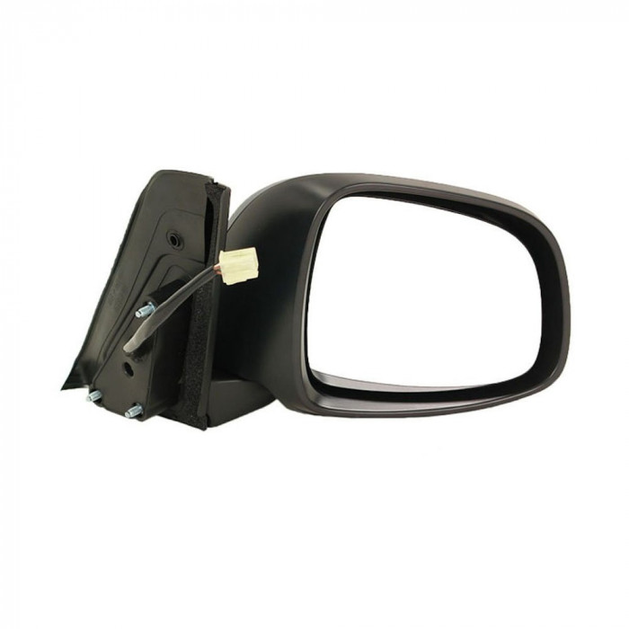 Oglinda exterioara Fiat Sedici (Fy/Gy), 03.2006-, Suzuki Sx4 (Ey/Gy), 05.2006-, Dreapta, Crom, electrica, carcasa neagra, Convex, BestAutoVest 717435