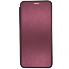 Husa Telefon Flip Book Magnet Samsung Galaxy A03s Bordo