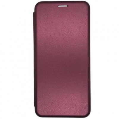 Husa Telefon Flip Book Magnet Huawei P Smart 2021 Bordo foto