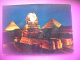 HOPCT 6838 SFINXUL SI PIRAMIDELE DIN GIZA -EGIPT -AFRICA-NECIRCULATA, Printata