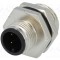 Conector M12 Soclu PIN 3 Tata AMPHENOL LTW pentru A-DeviceNet / CANopen 250V