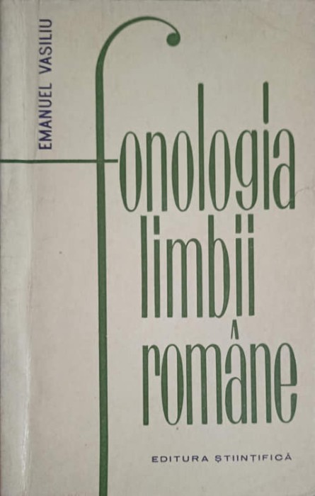 FONOLOGIA LIMBII ROMANE-EMANUEL VASILIU-227709