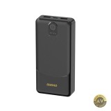 Baterie Externa Dudao K10 10000mAh 12W 2 x USB-A Neagra