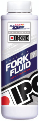 Ulei de furca Ipone Fork Fluid 7 100% Sintetic Fork Oil 7w, 1L Cod Produs: MX_NEW 800208IP foto