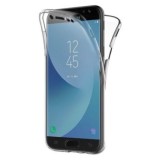 Husa din silicon transparent 360, ( fata+spate), pentru Samsung Galaxy J7 2017