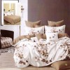 Lenjerie pat dublu,bumbac finet,6 piese,cearceaf normal 220x240cm, cearceaf pilota 200x220cm, 2 fete de perna 50x70, 2 fete de perna 70x70-M308, Ralex Pucioasa