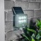 Spot Solar LED, Cu Senzor, Montaj Pe Perete, Argintiu