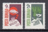 ROMANIA 1987 LP 1173 RECUPERARE RECONDITIONARE REFOLOSIRE SERIE MNH