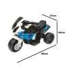 Motocicleta electrica pentru copii albastra JT5188 cu baterie 6V/4Ah, BMW S1000R