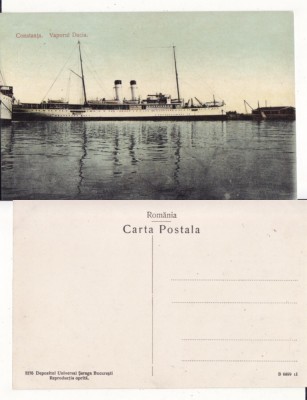 Constanta-Vaporul Dacia- rara foto