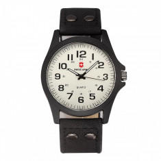 CEAS BARBATESC SWISS ARMY PILOT NEGRU foto