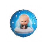 Balon folie rotund BABY BOSS 45x45 cm