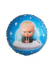 Balon folie rotund BABY BOSS 45x45 cm foto