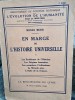 Henri Berr - En Marge de L&#039;Histoire Universelle vol.1, 1934, Le Renaissence du Livre, Istorie, 303 pagini, Coperta Brosata