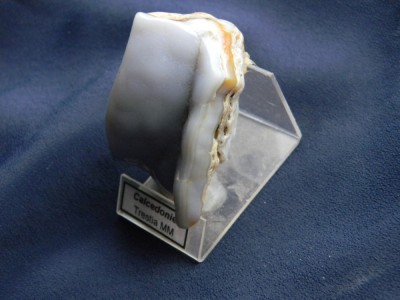 Specimen minerale - CUART (var. CALCEDONIE) (CV3M) foto