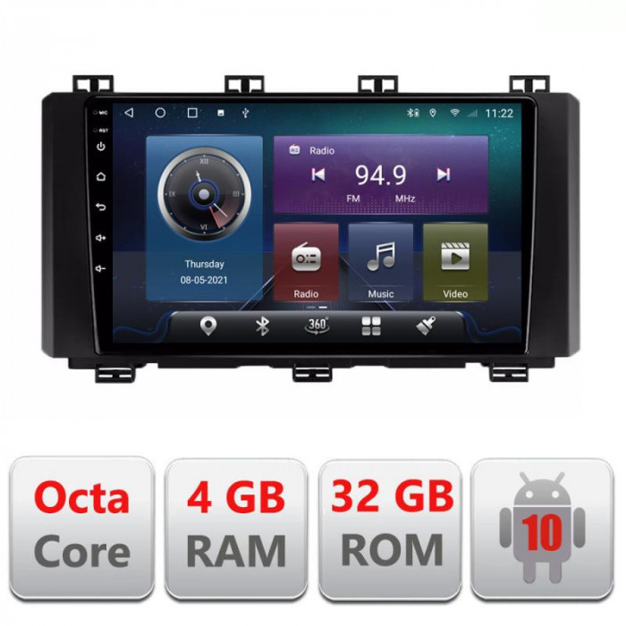 Navigatie dedicata Seat Ateca Android radio gps internet Octa core 4+32 Kit-ateca+EDT-E409 CarStore Technology