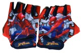 Manusi ciclisti copii SpiderMan, culoare rosu/albastru Cod:1245