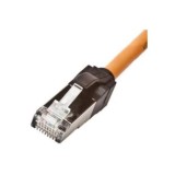 PATCH CORD S/FTP NEXANS, Cat6a, cupru, 5 m, portocaliu, AWG23, &quot;N10G.P1B050OK&quot; (timbru verde 0.18 lei)