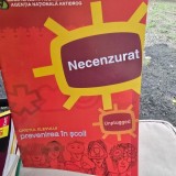 Necenzurat, proiect de prevenire a consumului de droguri &icirc;n şcoli. Caietul elevului, prevenirea in scoli
