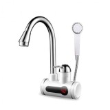 Robinet Electric Pentru Incalzit Apa , 3000W, Furtun + Para, Afisaj Temperatura